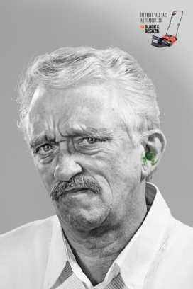 Black&Decker百得园林工具平面广告