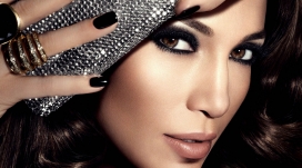 Jennifer_lopez珍妮弗・洛佩兹卷发造型秀壁纸