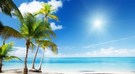 蓝海度假湾沙滩美景