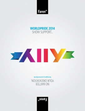 支持你的方向-Faren°平面广告