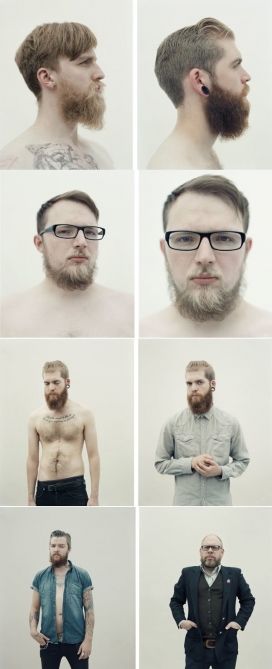 “花园”男肖像