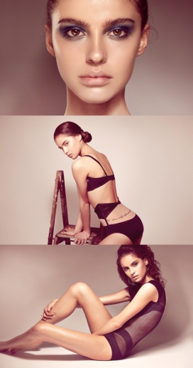 桑德拉-美诱泳装人像