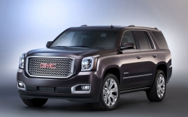 2015款GMC(吉姆西)YUKON XL越野车房车桌面壁纸下载