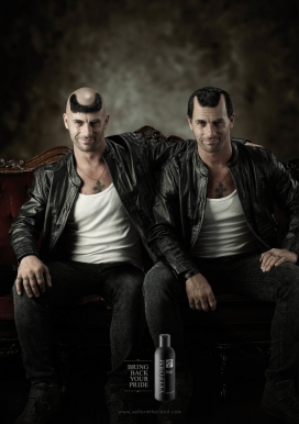 Velform脱发修补液平面广告