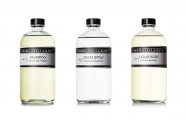 瑞典Marie Stella Maris清洁饮用水-干净的经典黑白色切割线-