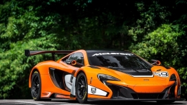 高清晰迈凯轮650S GT3赛车壁纸下载