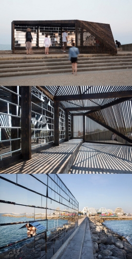 近水楼台呼吸木屋-纹波视觉体验