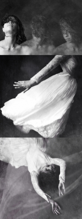 约瑟芬-黑白“舞者”人像