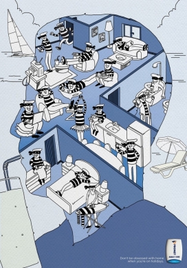 假期时请不要迷恋回家-Pronet公益广告设计