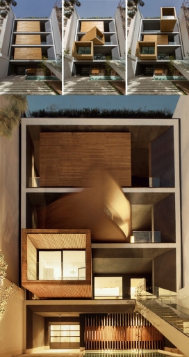 一个旋转的房子-约15069平方英尺，两个地下层提供健身设施和健身区