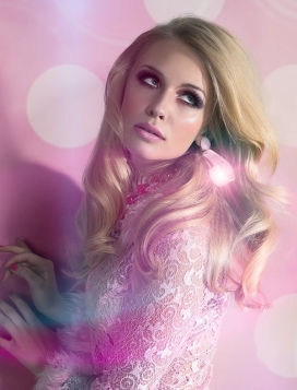 Lisa Marie丽莎玛丽金发美女人像