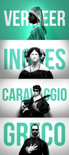 ART！-多米尼克・安格尔-自画像卡通插画