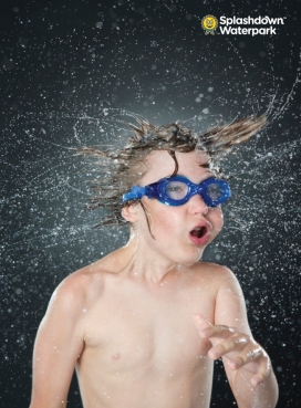 Splashdown Waterpark水上乐园平面广告