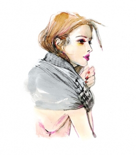 马加斯的时装插图