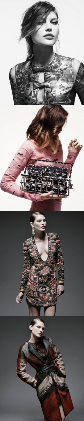 凯瑟琳麦克尼尔-身穿别致A字裙，冷漠而优雅的姿态，金秋时节时尚女装秀