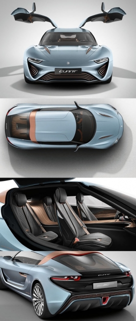 QUANT e-Sportlimousine传动电动系统汽车设计