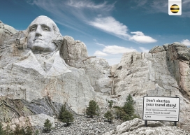 不要缩短你的旅行故事-Beeline平面广告