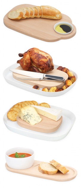 古朴典雅厨房烹饪用具设计-采用传统材料制成，如抗菌性能，伍兹瓷，耐热玻璃，和超硬不锈钢