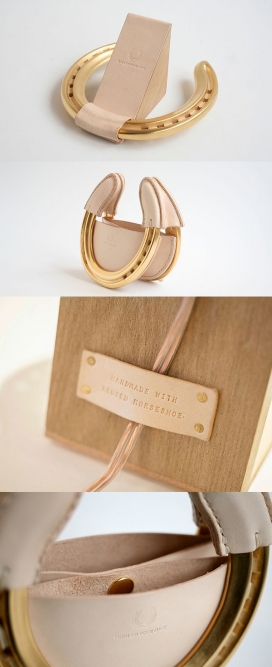 Horseshose Upcycling-现代设计的独特首饰礼物