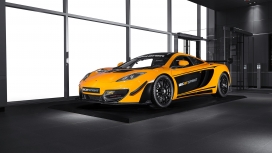 高清晰黄色跑车壁纸