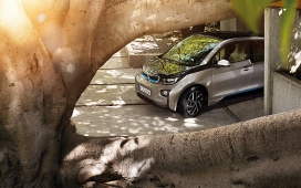 高清晰全新宝马纯电动BMW i3微型车壁纸