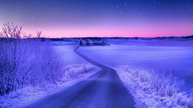神奇的挪威冬季道路