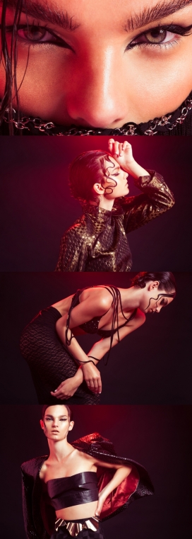 埃莉・伯顿-Noctis杂志人像