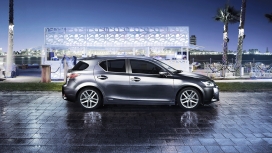 高清晰雷克萨斯CT200h城市越野车SUV汽车侧面壁纸