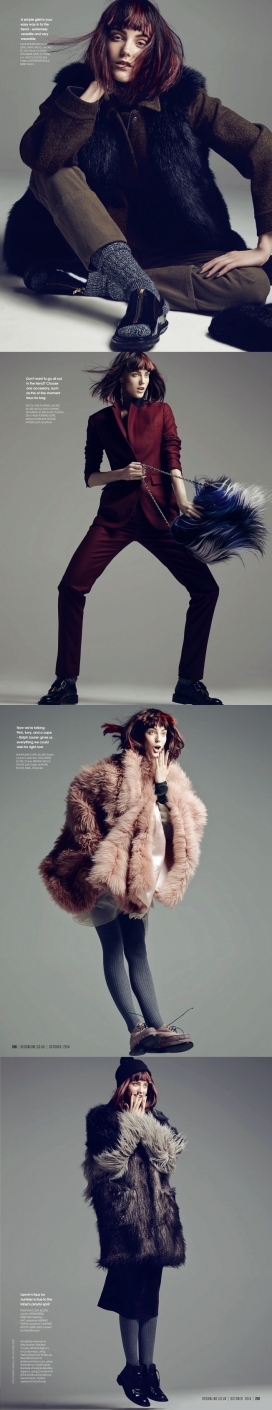 萨姆・雷纳-狂野的红色杂志时装秀