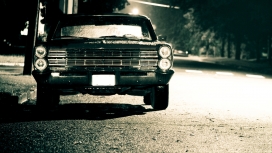高清晰复古福特GALAXIE皮卡车壁纸