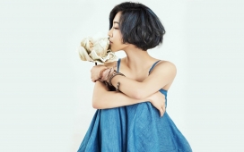 韩国SM娱乐旗下实力派歌手明星朴善怜美女电脑壁纸下载