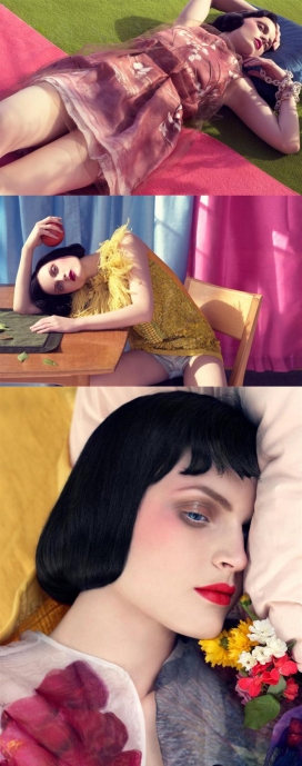 VOGUE意大利时尚-一个优雅的美诱时尚秀