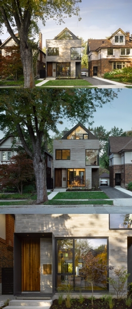 摩尔庄园别墅-加拿大Drew Mandel建筑工作室作品-一个现代明亮开放式的房子