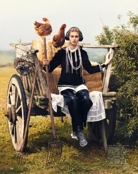 Spur杂志-田园乡村景象人像