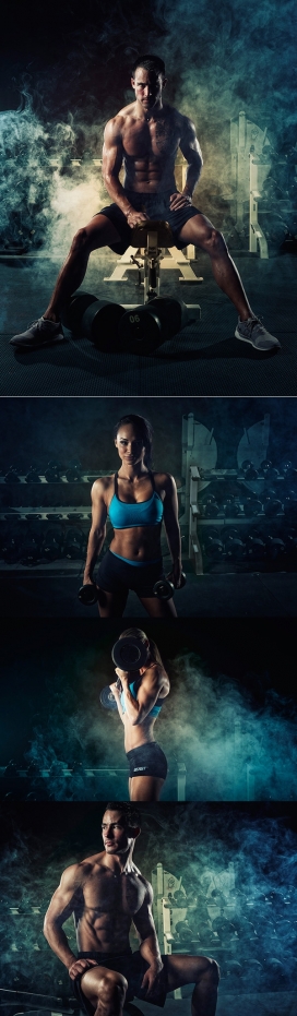 “野兽”体育健身照片