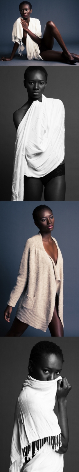 Binta-黑女人时尚造型人像