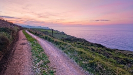 高清晰泥沙路壁纸