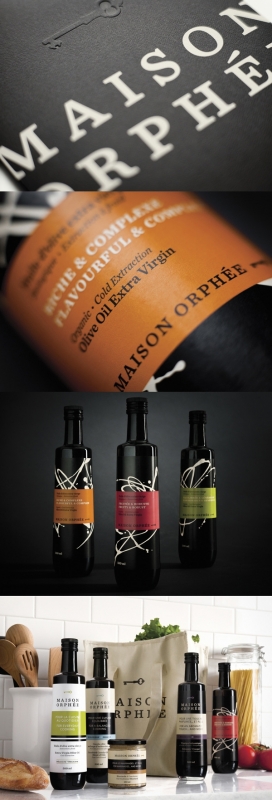 充满活力的Maison冷榨油品牌设计