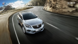 高清晰别克昂科威SUV越野车壁纸下载