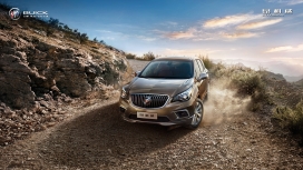 强者・自强-高清晰别克昂科威SUV越野车壁纸下载