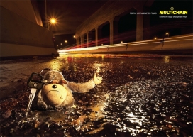 Lost迷路-Multichain钥匙平面广告