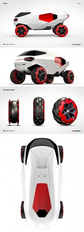 DACAR概念山地越野车设计