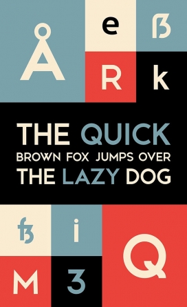 Quincy Grotesque字体排版设计