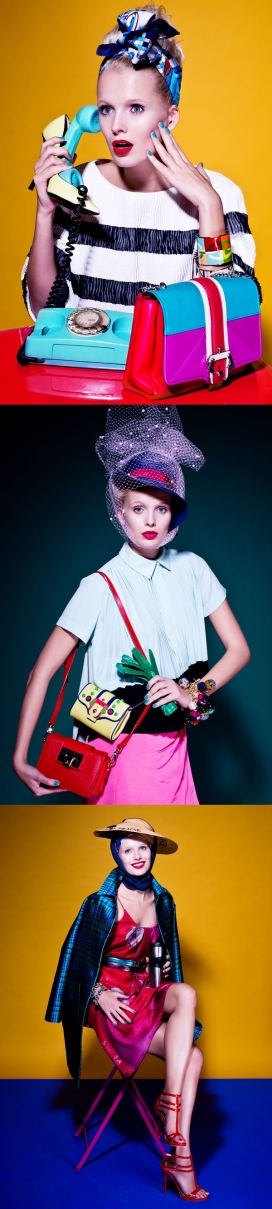 泰雷扎-BOOK MODA WOMAN杂志人像