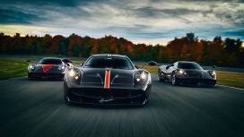 高清晰黑色加尼（Pagani）跑车壁纸下载