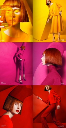 芬妮的色彩秀发