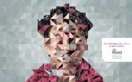 被遗忘的痛苦-APEAD阿尔茨海默氏症患者公益平面广告