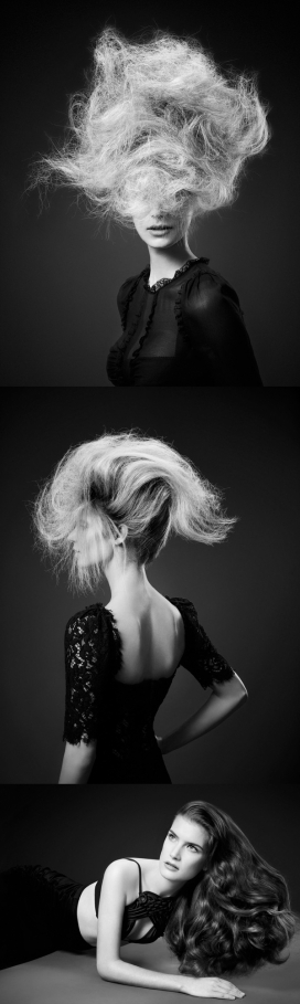 VOGUE时尚-黑白人像