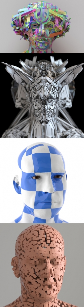 Abstract Portraits-创意数字人像