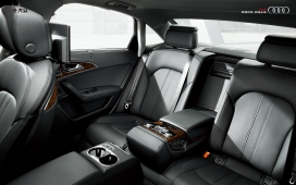一汽大众全新AUDI奥迪A6L座椅内饰壁纸